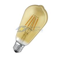 Лампа светодиодная SMART+ Filament Edison Dimmable 55 6Вт/2400К E27 LEDVANCE 4058075208605