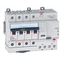 Выключатель автоматический дифференциального тока 4п C 63А 30мА тип AC 10кА DX3 7мод. Leg 411192